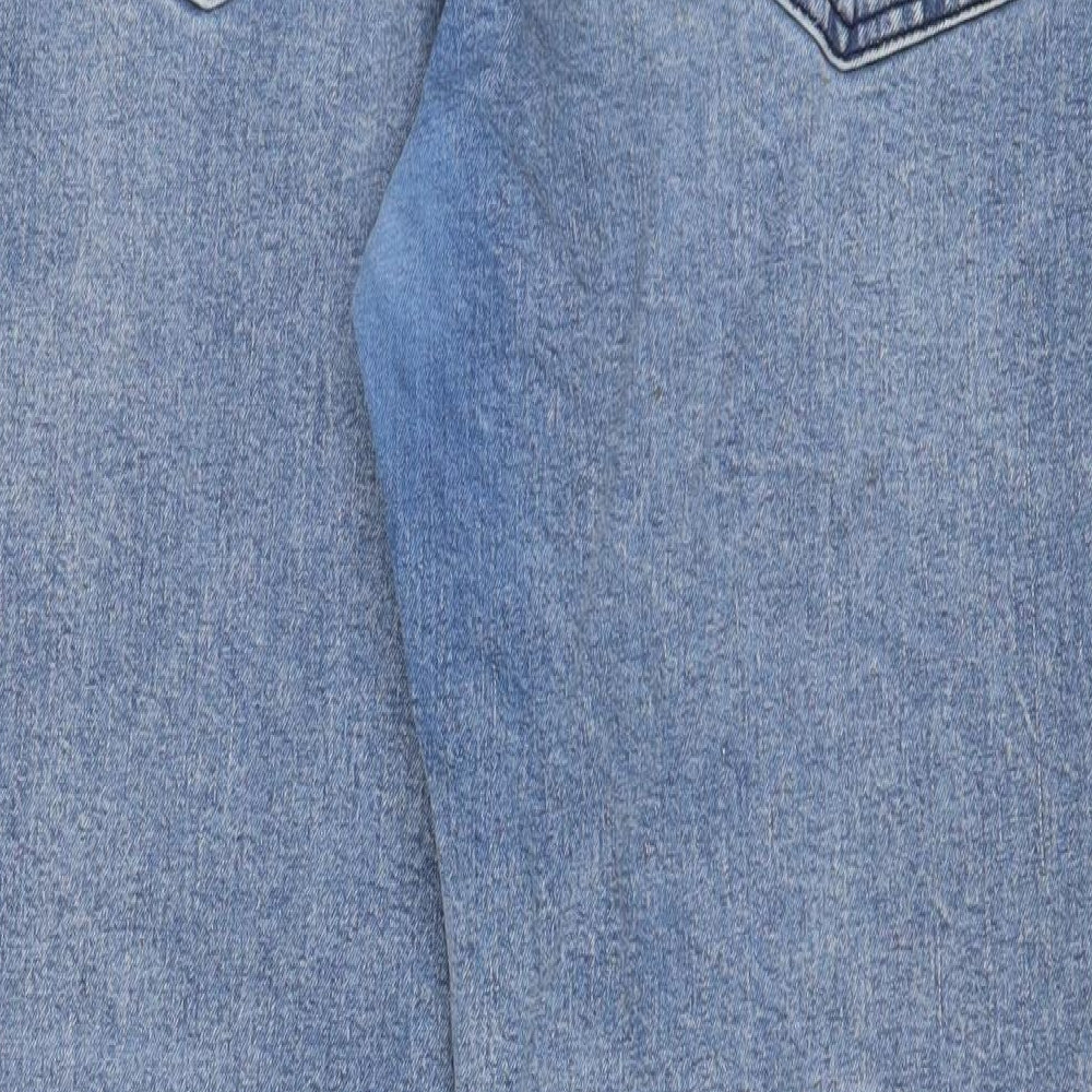 Bonobos Mens Blue Cotton Straight Jeans Size 34 in L30 in Regular Zip