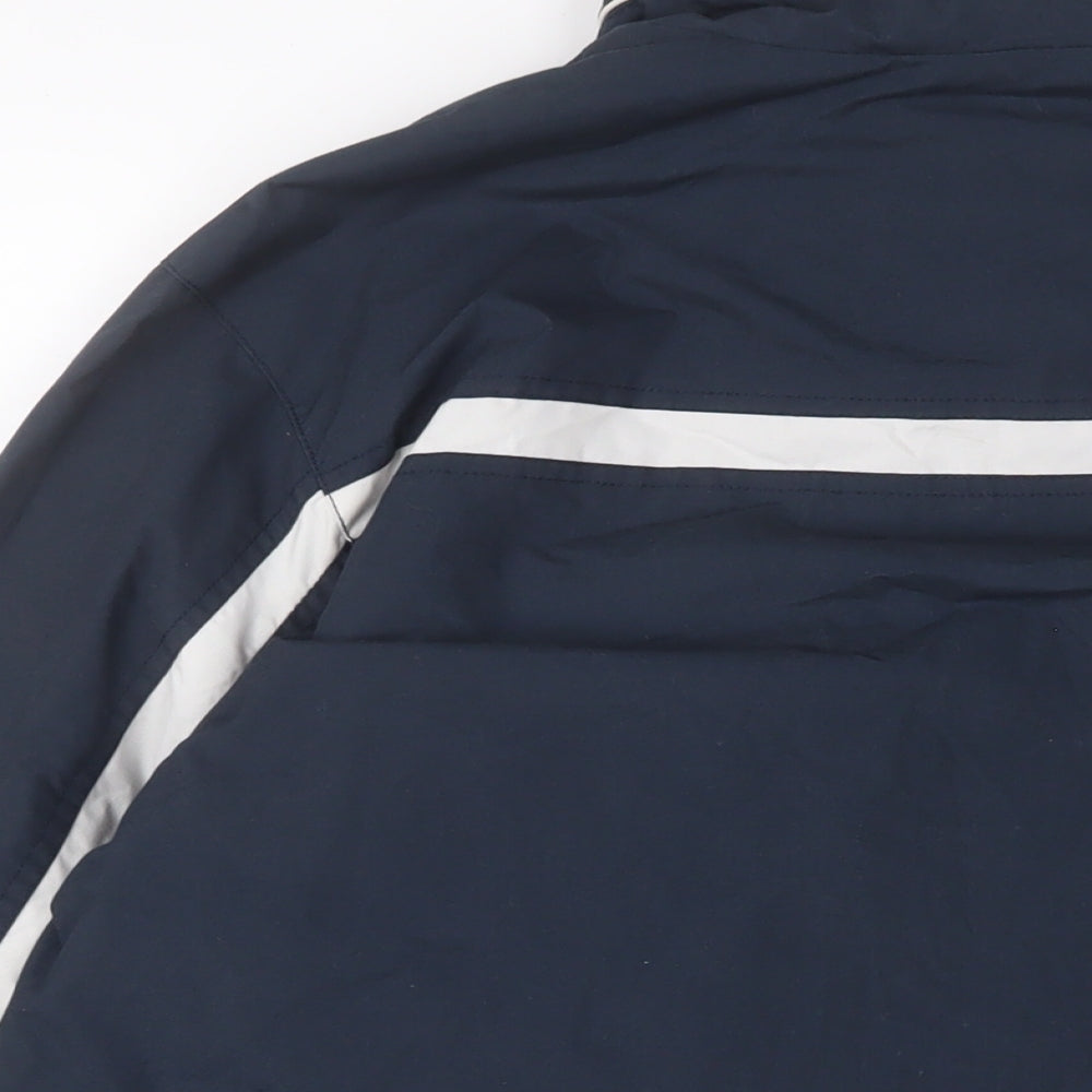 Camaro Boys Blue Jacket Size 14 Years Zip - Zip Pockets