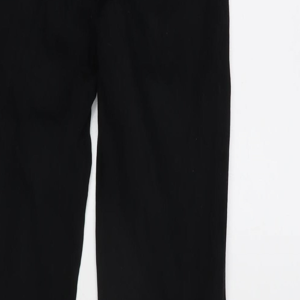 TALLY WEiJL Womens Black Cotton Blend Skinny Jeans Size 8 L29 in Regular Zip