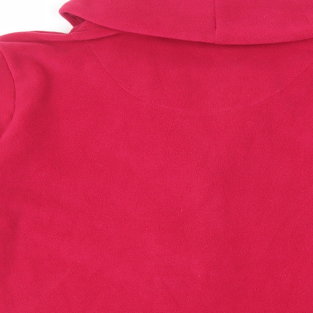 Lands' End Womens Pink Jacket Size M Button