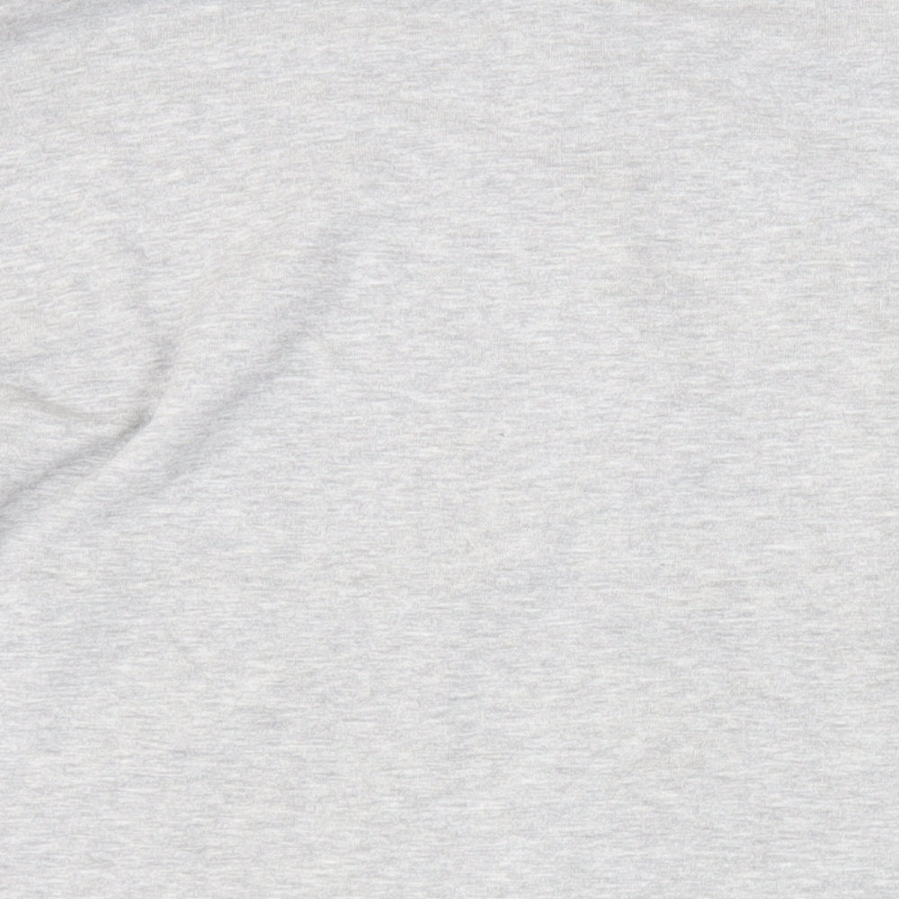 Urban Classics Mens Grey Cotton Pullover Sweatshirt Size M