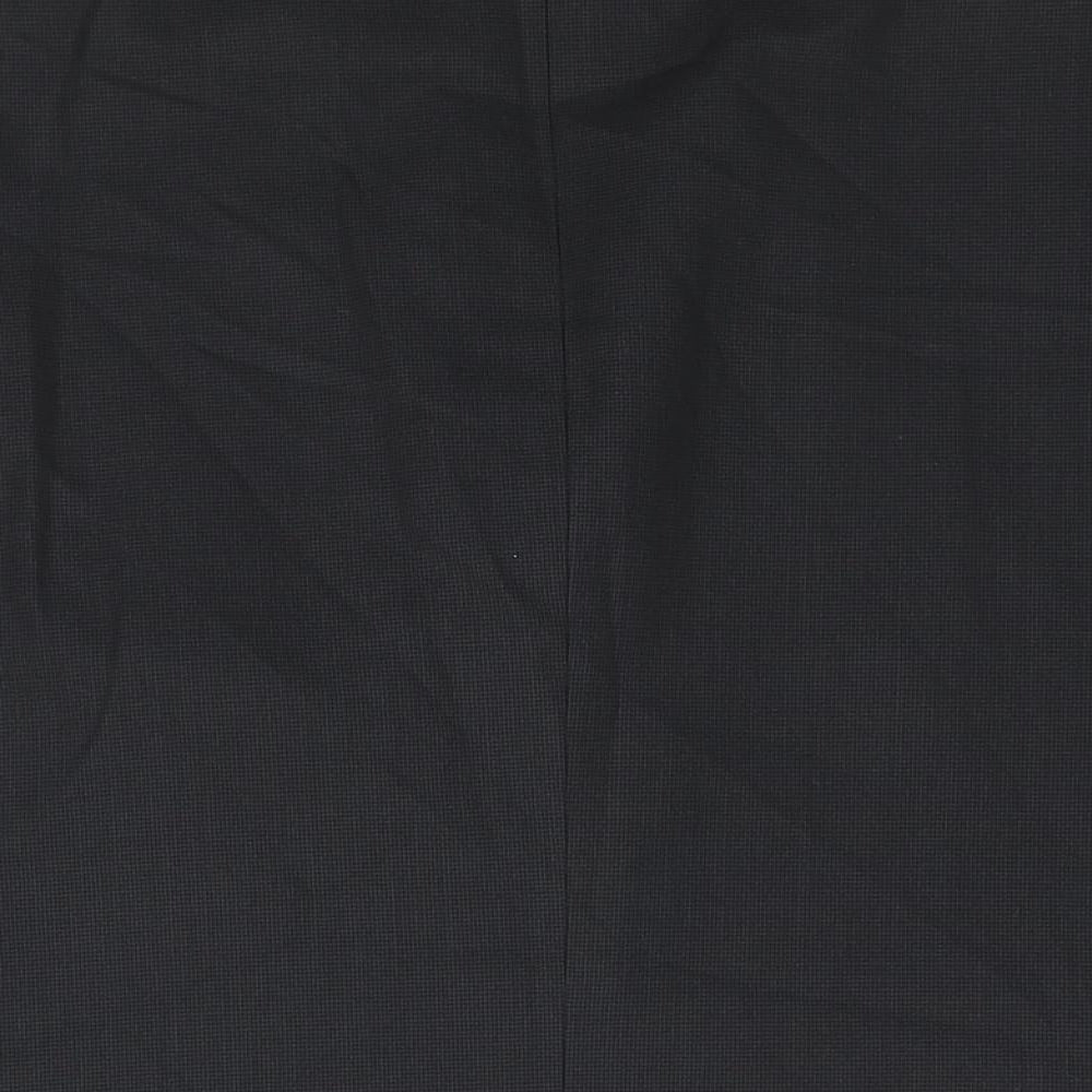 Burton Mens Grey Polyester Jacket Suit Jacket Size 36 Regular
