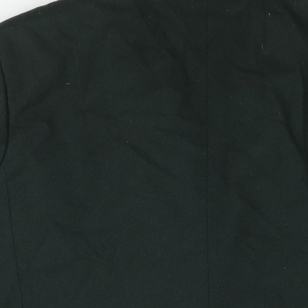 Burton Mens Green Wool Jacket Suit Jacket Size 40 Regular
