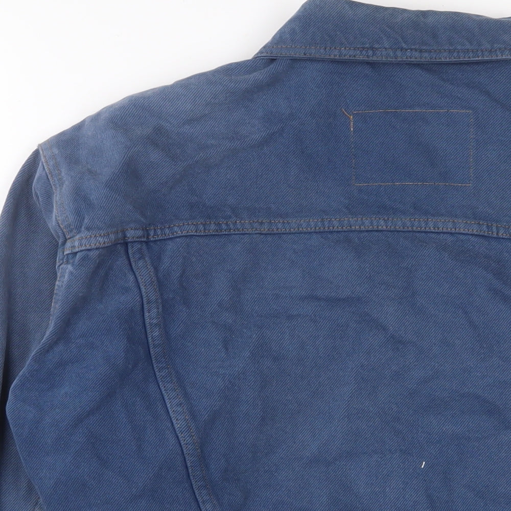 Eighty Four Womens Blue Jacket Size XS Button