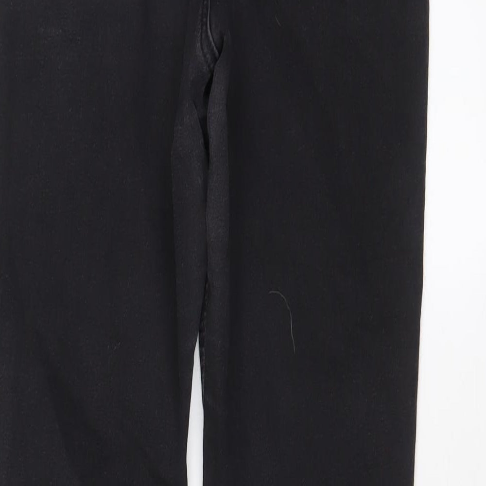 Marks & Spencer Womens Grey Cotton Jegging Jeans Size 12 L27 in Regular