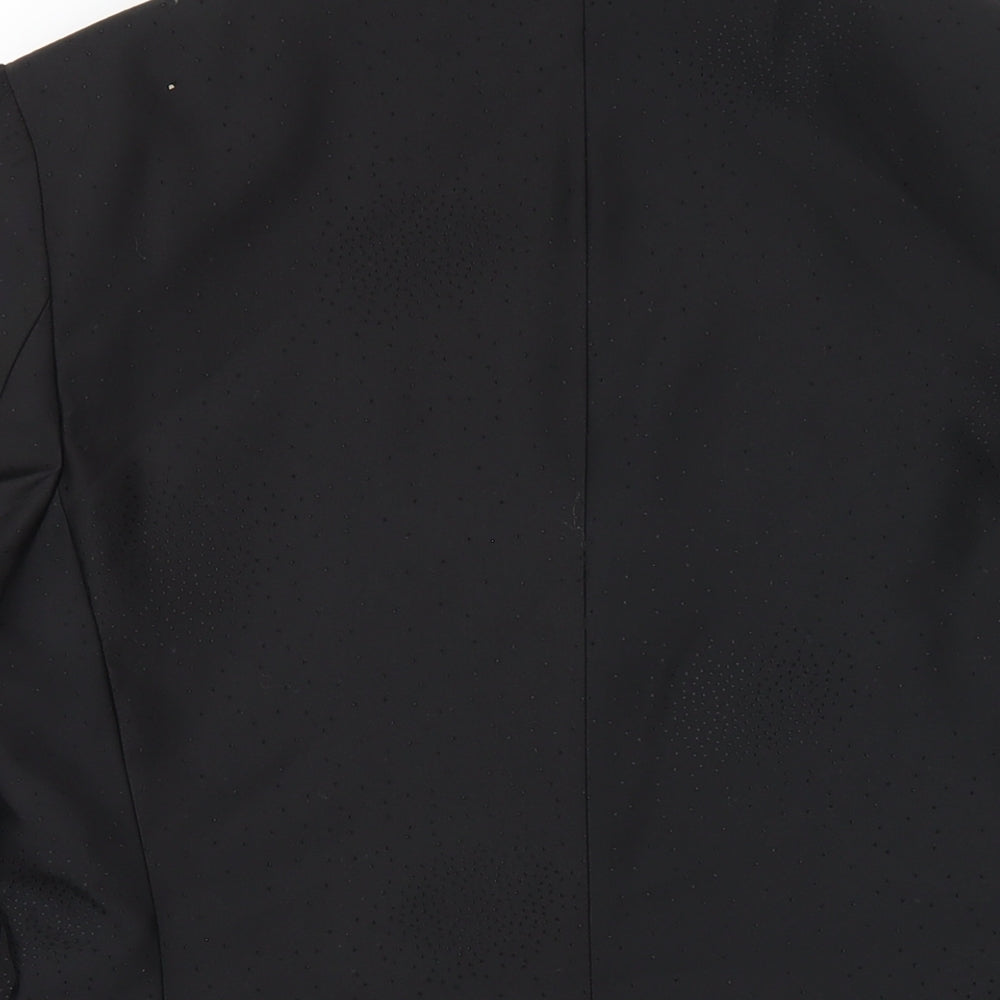Blackberrys Mens Black Polyester Jacket Blazer Size 38 Regular