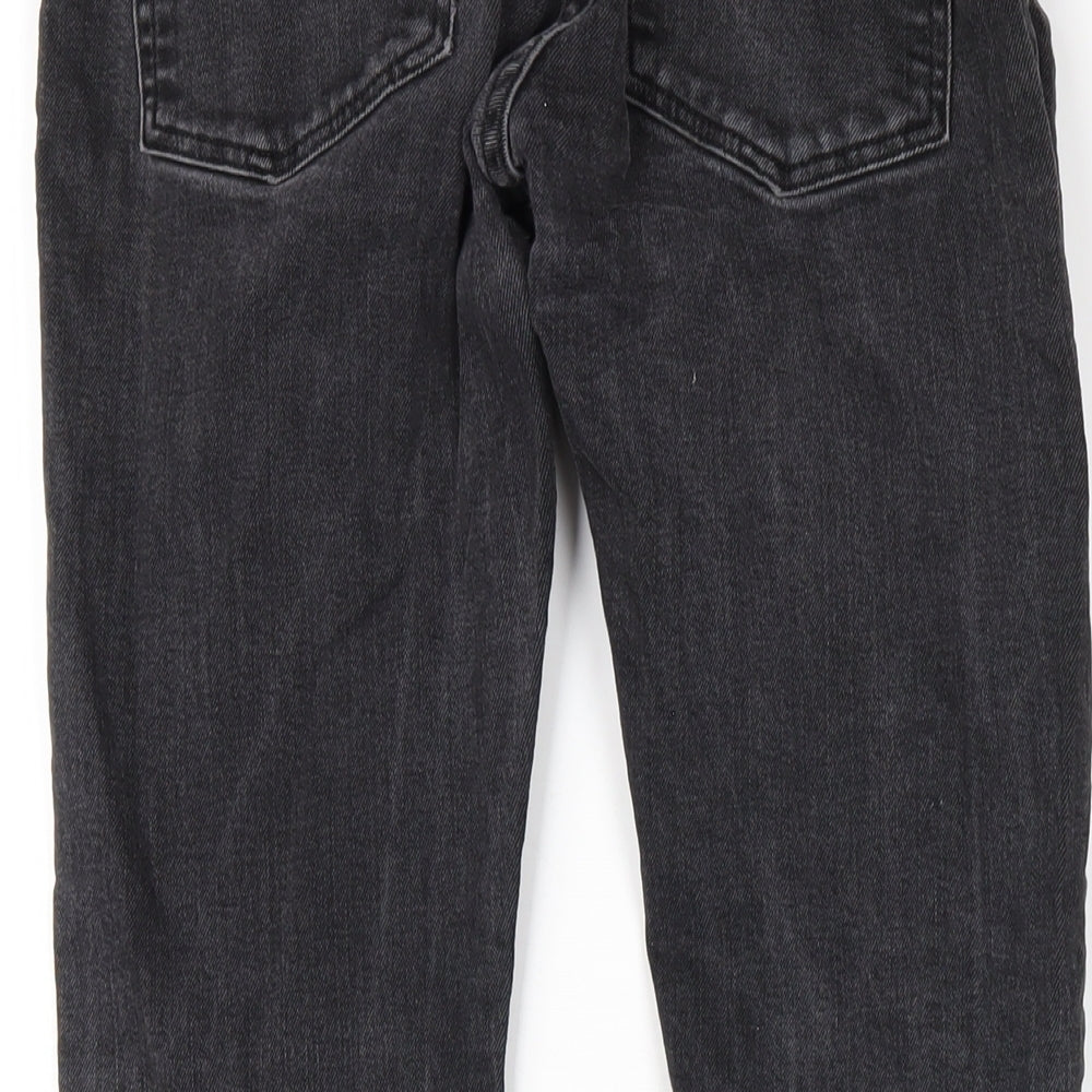 Weekday Womens Black Cotton Skinny Jeans Size 28 L30 in Regular Zip