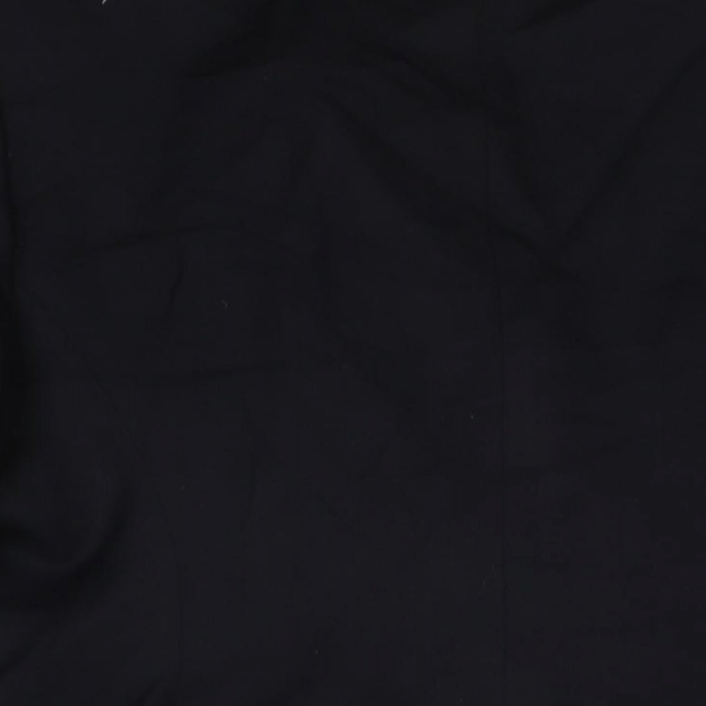 Richards Womens Blue Wool Jacket Suit Jacket Size 14
