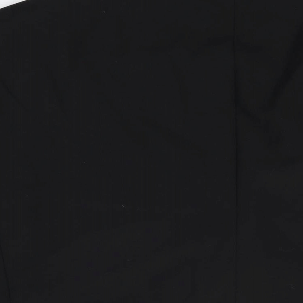 Mr Harry Mens Black Polyester Jacket Suit Jacket Size 48 Regular