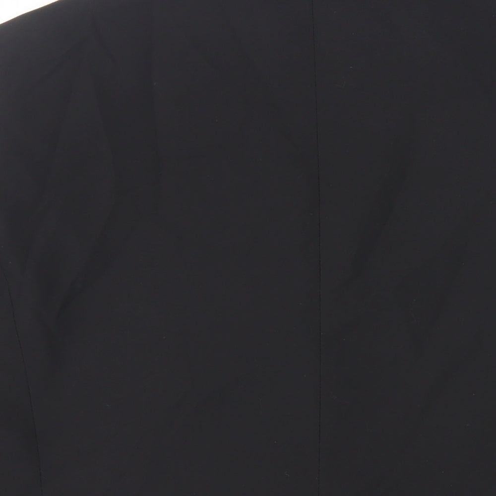 Marks & Spencer Mens Black Polyester Tuxedo Suit Jacket Size 40 Regular
