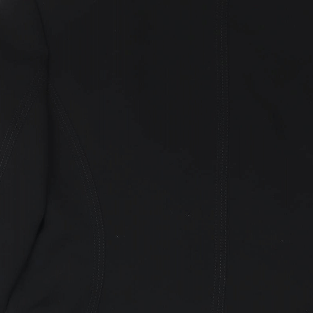 NEXT Womens Black Jacket Size 12 Hook & Eye - Vented Cuffs