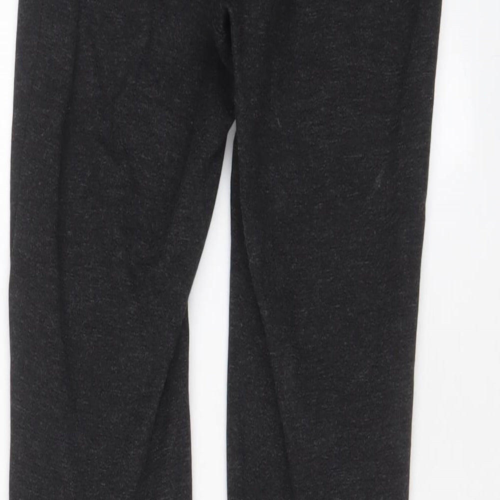 FOREVER 21 Womens Grey Viscose Trousers Size S L26 in Regular Snap