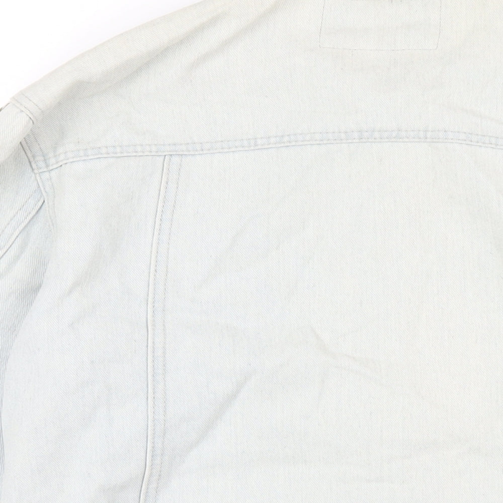 Colloseum Womens Blue Jacket Size L Button