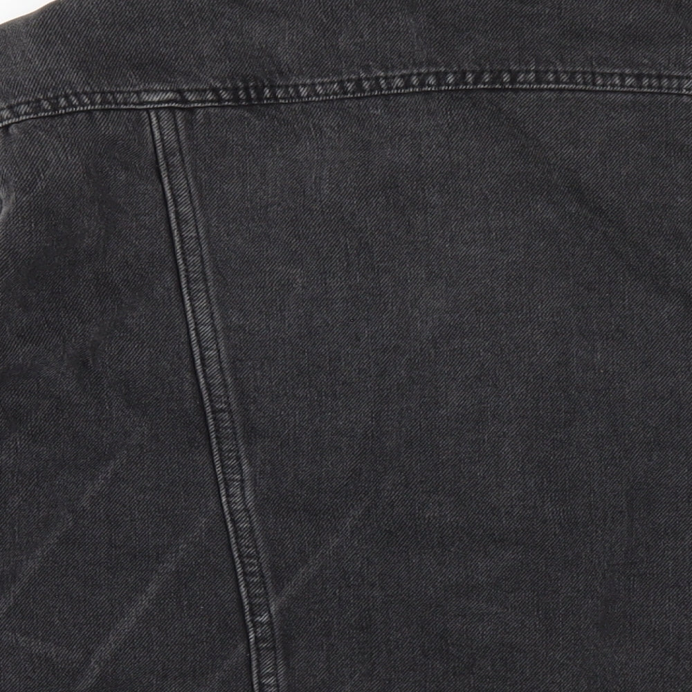 Topshop Womens Black Jacket Size 6 Button