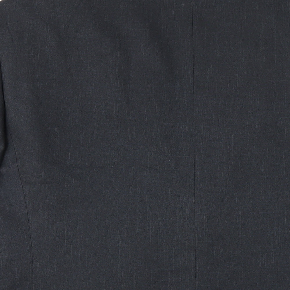Taylor & Wright Mens Grey Polyester Jacket Blazer Size 42 Regular