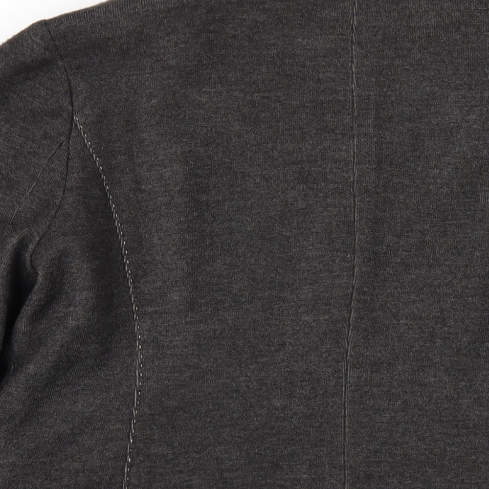 Coldwater Creek Womens Grey Jacket Size 10 Button