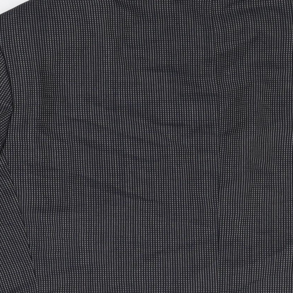 Marks & Spencer Mens Grey Wool Jacket Suit Jacket Size 42 Regular