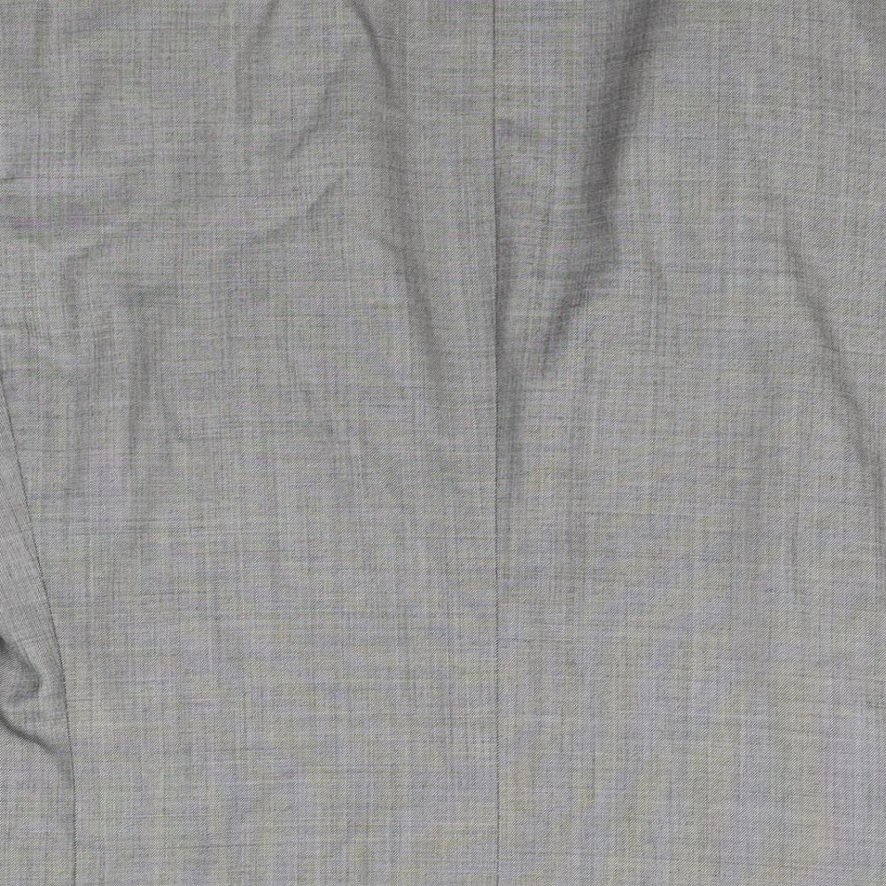 Taylor & Wright Mens Grey Polyester Jacket Suit Jacket Size 38 Regular