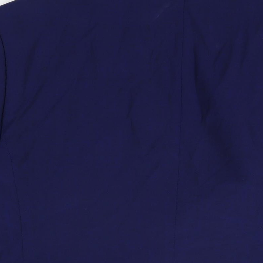 Marks & Spencer Mens Blue Wool Jacket Suit Jacket Size 40 Regular
