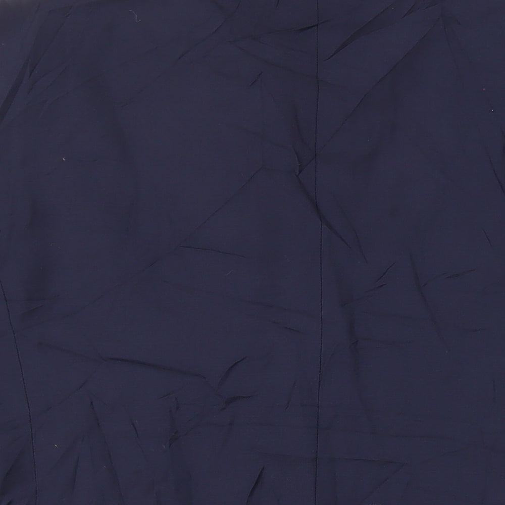 Simon Carter Mens Blue Wool Jacket Suit Jacket Size 40 Regular