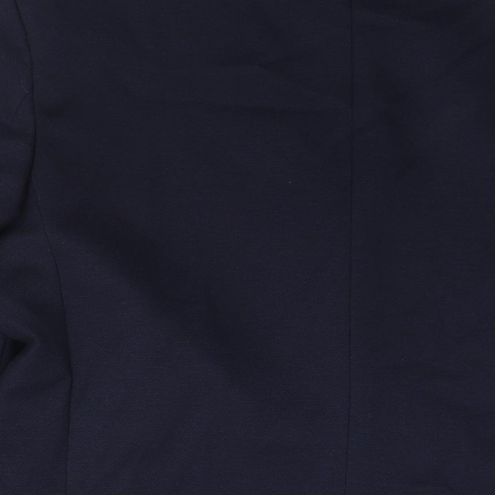 Marks & Spencer Mens Blue Polyester Jacket Suit Jacket Size 42 Regular
