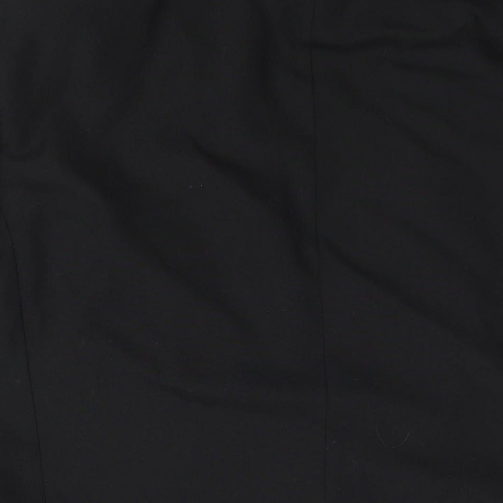 St Michael Mens Black Polyester Tuxedo Suit Jacket Size 44 Regular - Satin Lapel