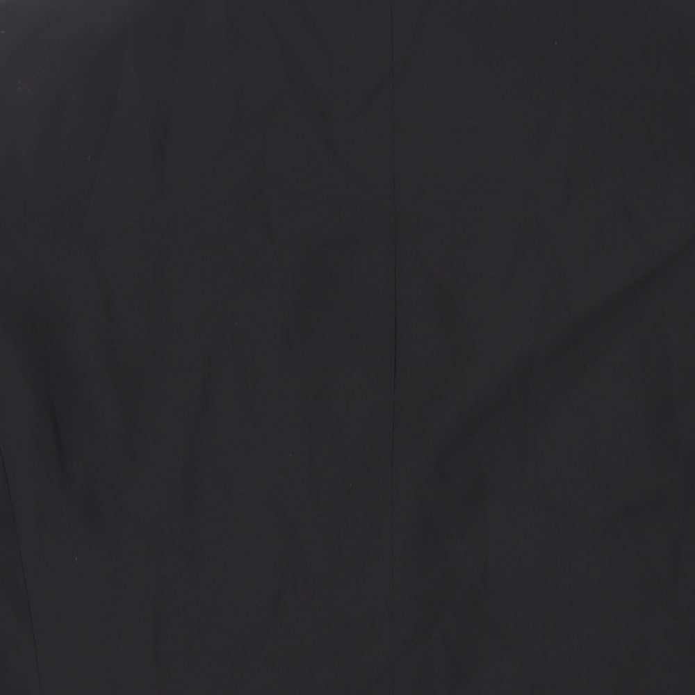 NEXT Mens Black Polyester Jacket Blazer Size 42 Regular