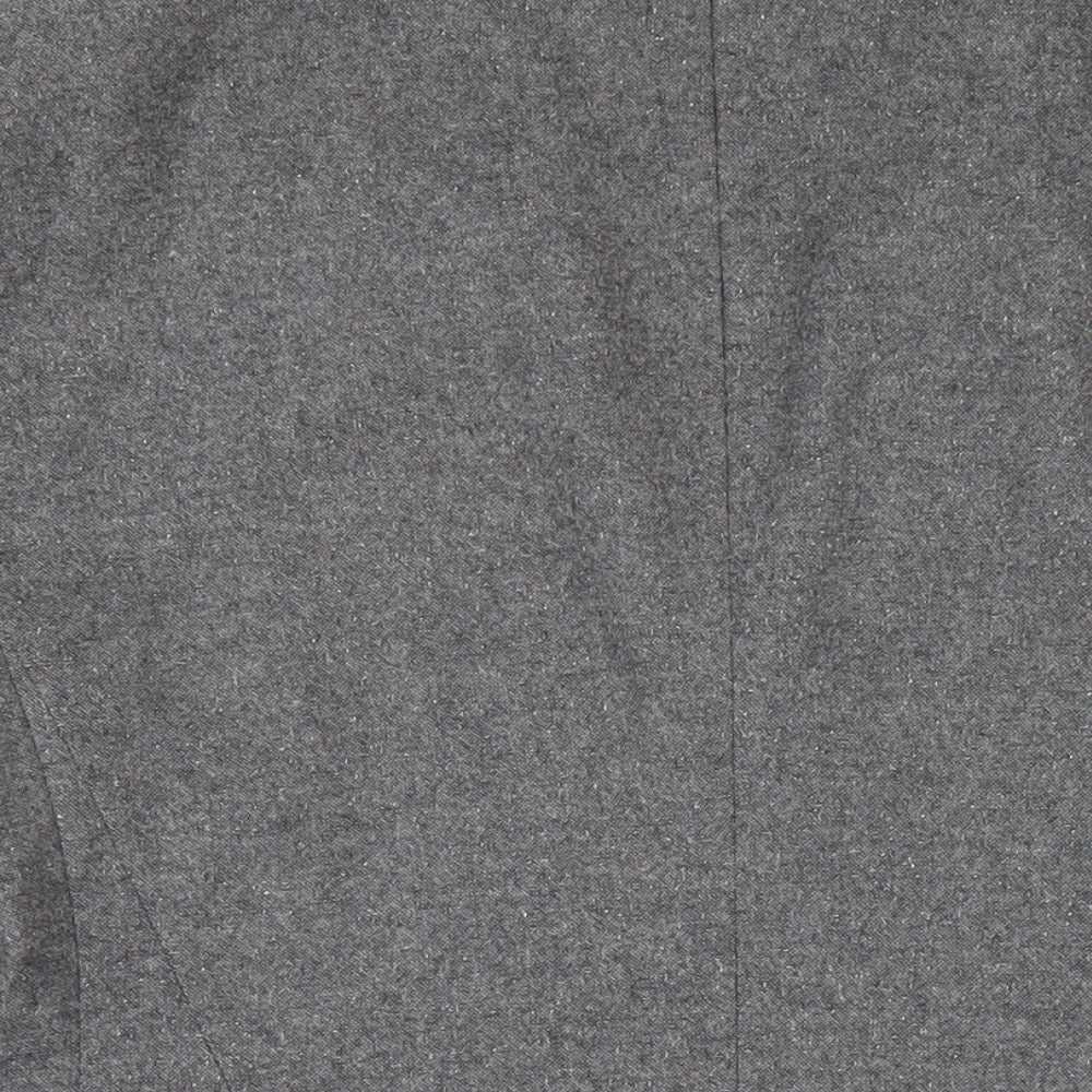 French Connection Mens Grey Wool Jacket Blazer Size 42 Regular
