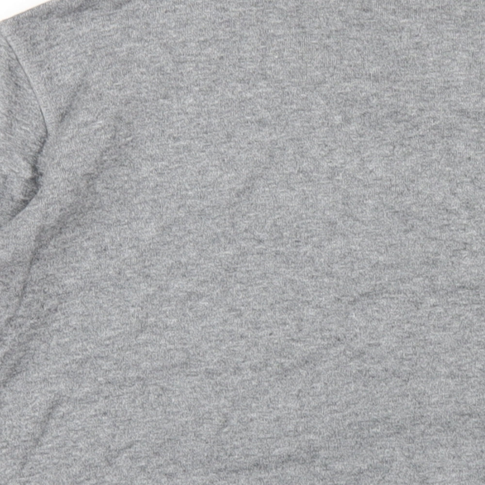 Marks & Spencer Mens Grey Cotton Pullover Sweatshirt Size S