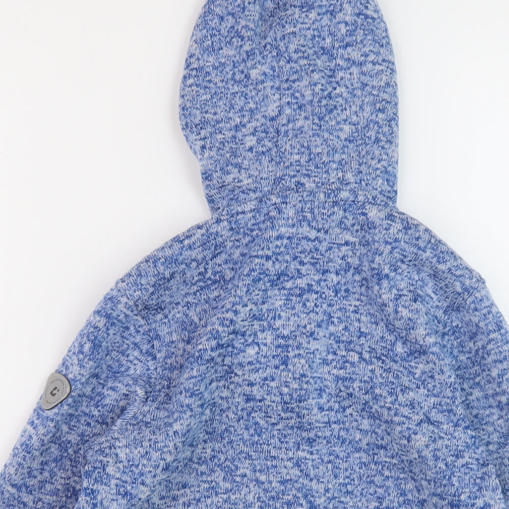 Killtec Boys Blue Polyester Full Zip Hoodie Size 7-8 Years Zip