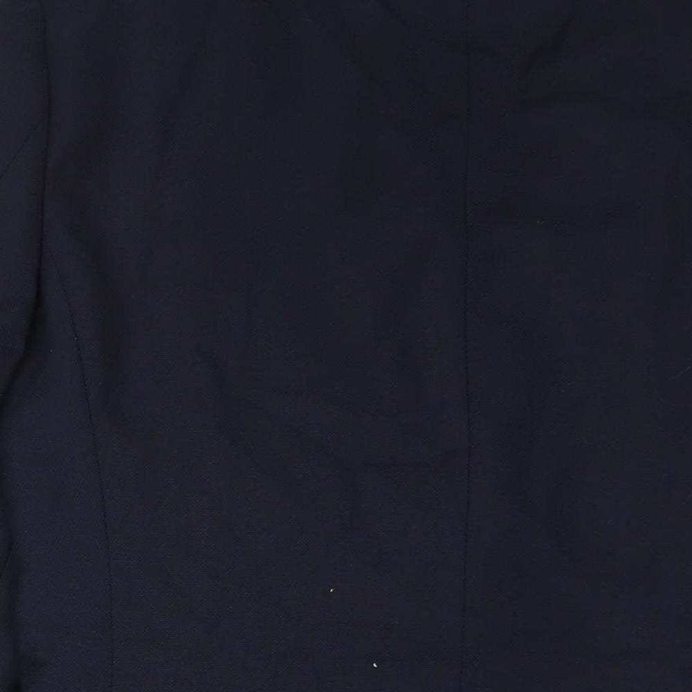 NEXT Mens Blue Wool Jacket Suit Jacket Size 38 Regular