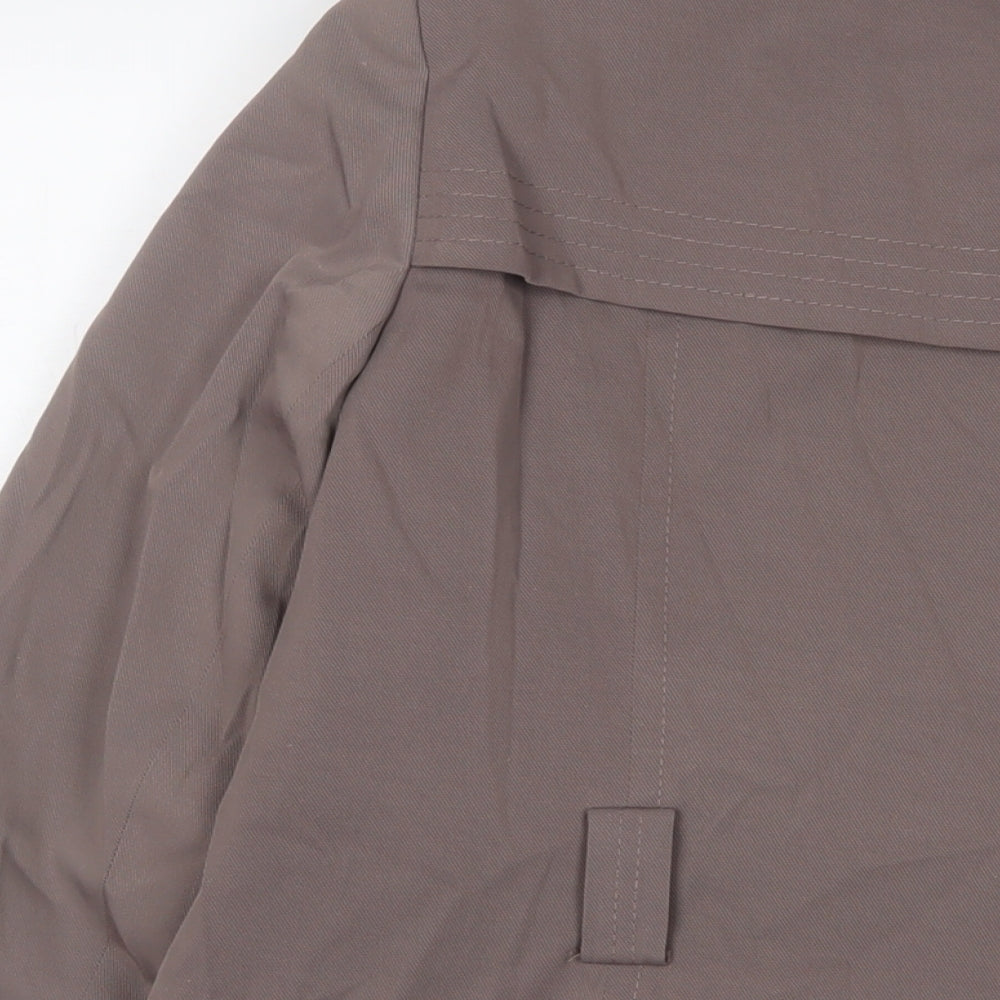 Dorothy Perkins Womens Brown Jacket Size 18 Button