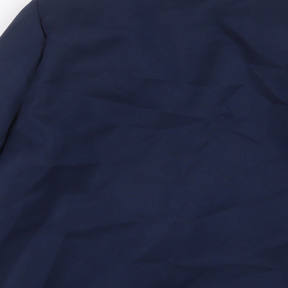 Citilities Womens Blue Jacket Blazer Size 14 Button
