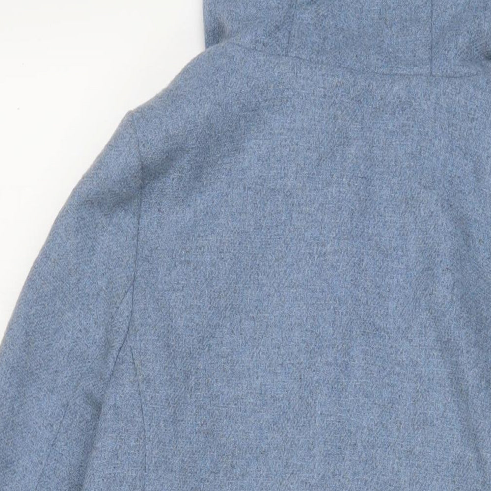 Zara Womens Blue Jacket Size XS Button