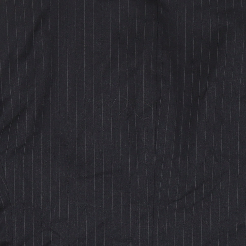 Greenwoods Mens Grey Wool Jacket Suit Jacket Size 46 Regular
