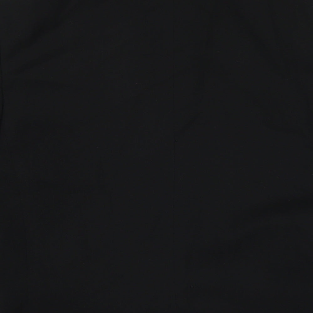 Cedarwood State Mens Black Polyester Jacket Suit Jacket Size 42 Regular