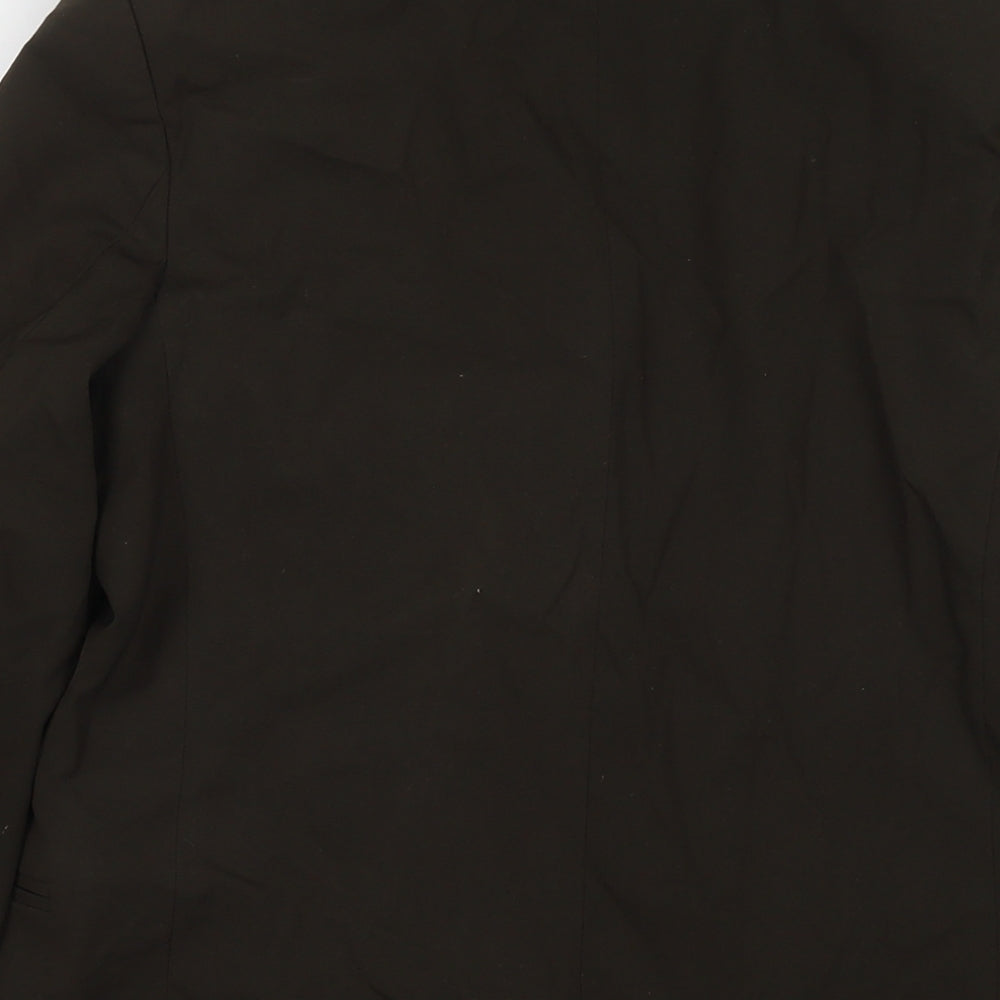 H&M Womens Green Jacket Blazer Size XS Button