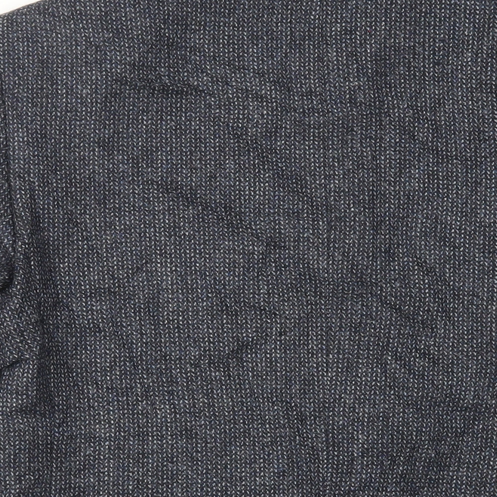 Marks & Spencer Mens Blue Polyester Jacket Blazer Size 40 Regular