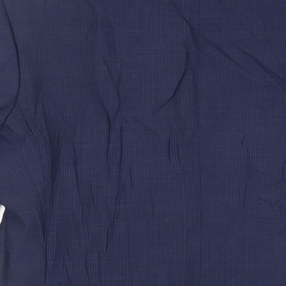 Marks & Spencer Mens Blue Wool Jacket Suit Jacket Size 38 Regular