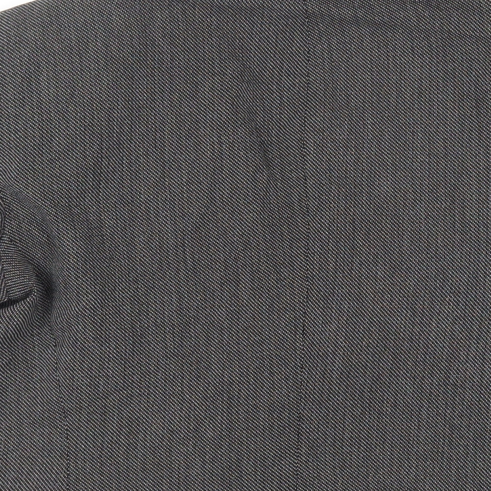 NEXT Womens Grey Jacket Blazer Size 16 Button