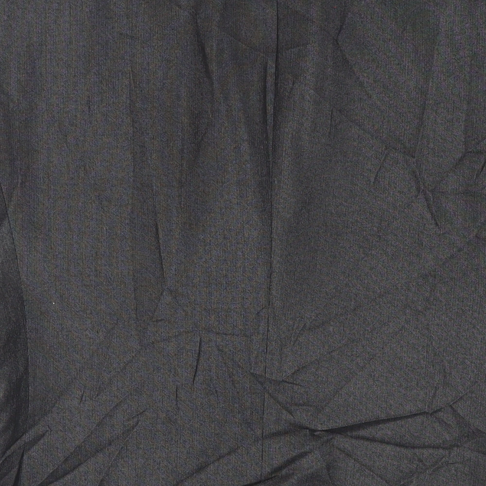 NEXT Mens Black Polyester Jacket Suit Jacket Size 36 Regular