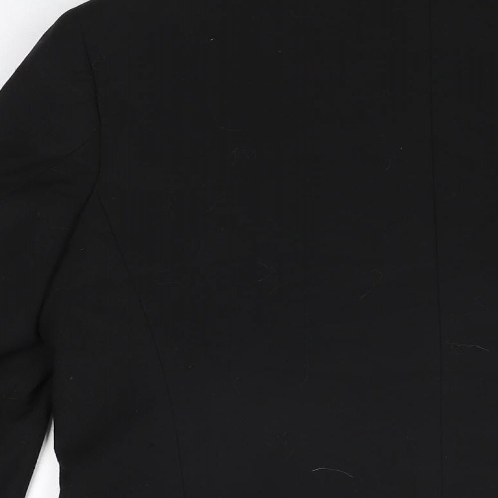 Marks & Spencer Mens Black Viscose Jacket Suit Jacket Size 40 Regular
