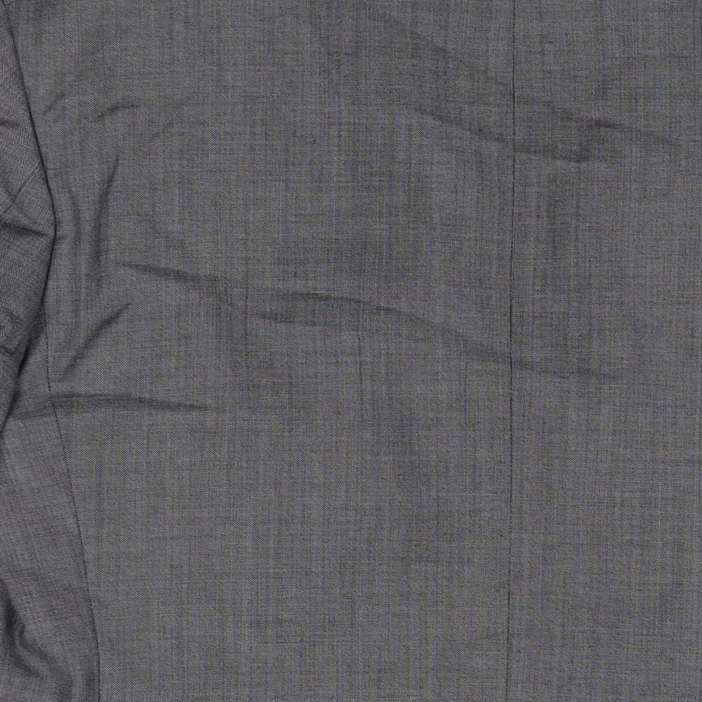 Marks & Spencer Mens Grey Wool Jacket Suit Jacket Size 40 Regular
