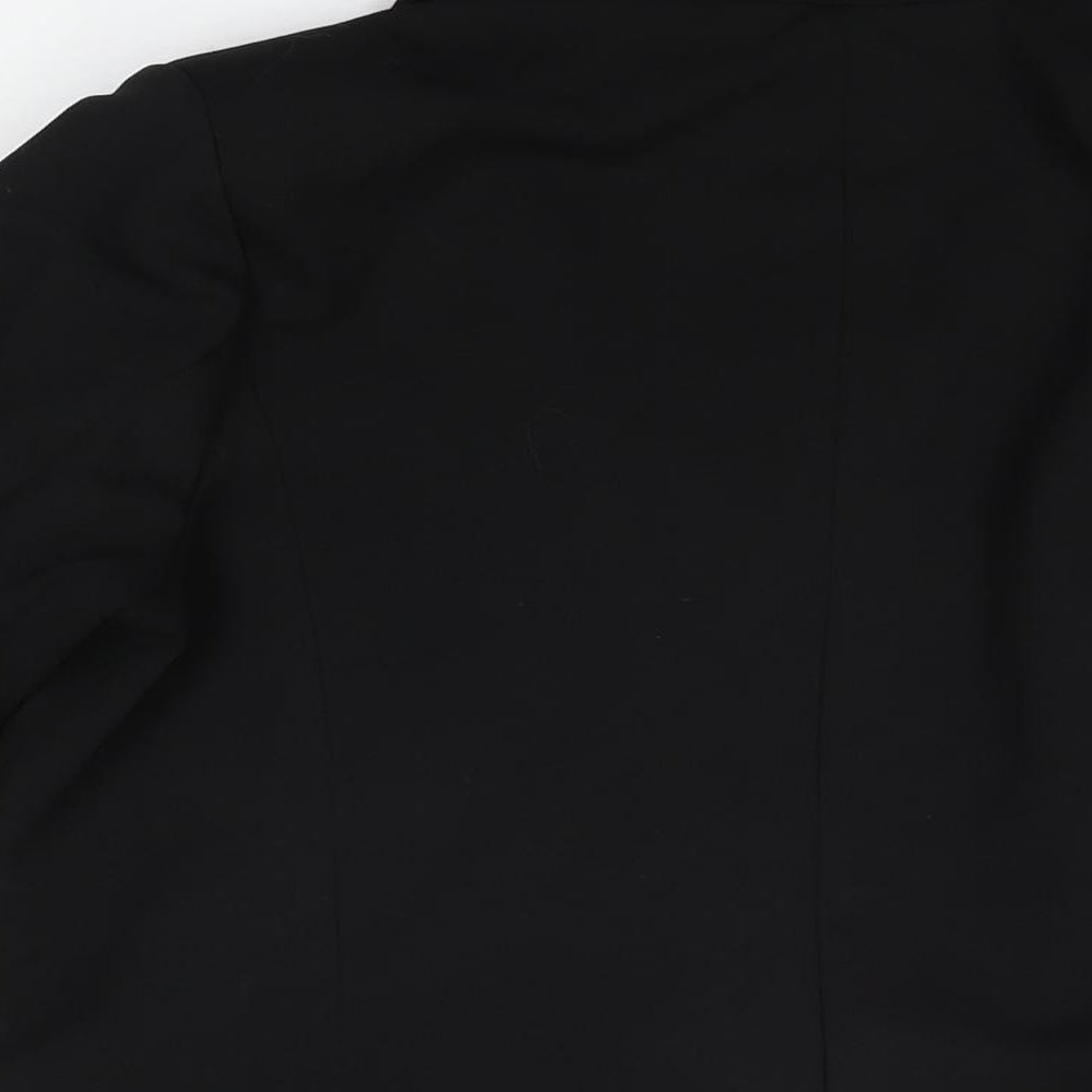 Boohoo Womens Black Jacket Blazer Size 10