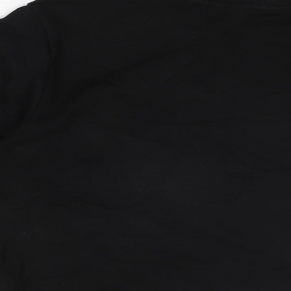 ASOS Womens Black Cotton Pullover Sweatshirt Size 10 Pullover
