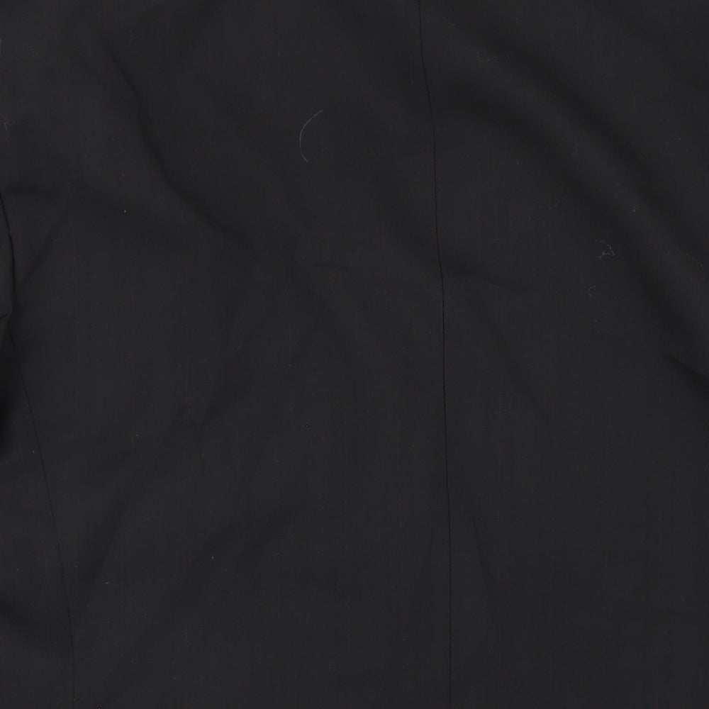 Horne Brothers Mens Black Polyester Jacket Blazer Size 42 Regular