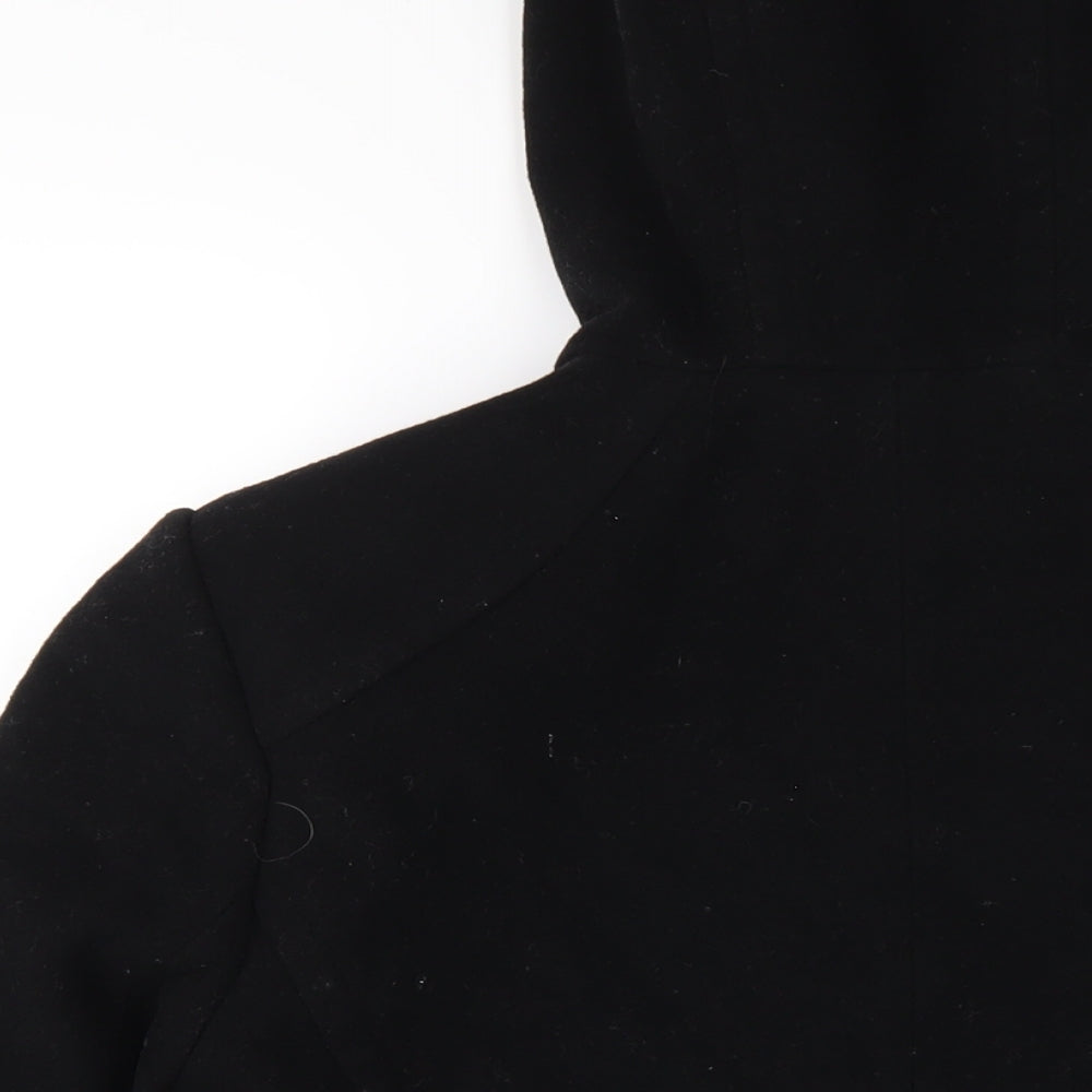Dorothy Perkins Womens Black Jacket Coat Size 14 Zip