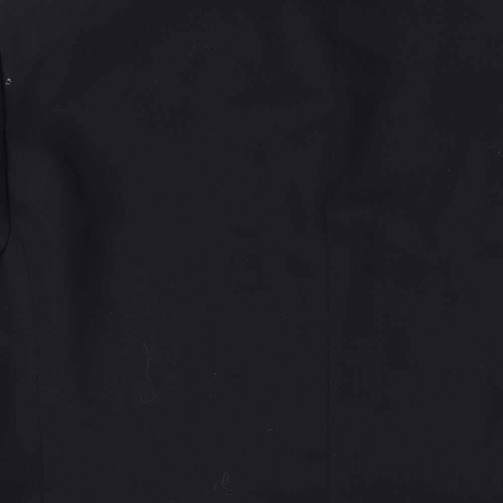 Performance Mens Blue Wool Jacket Blazer Size 44 Regular