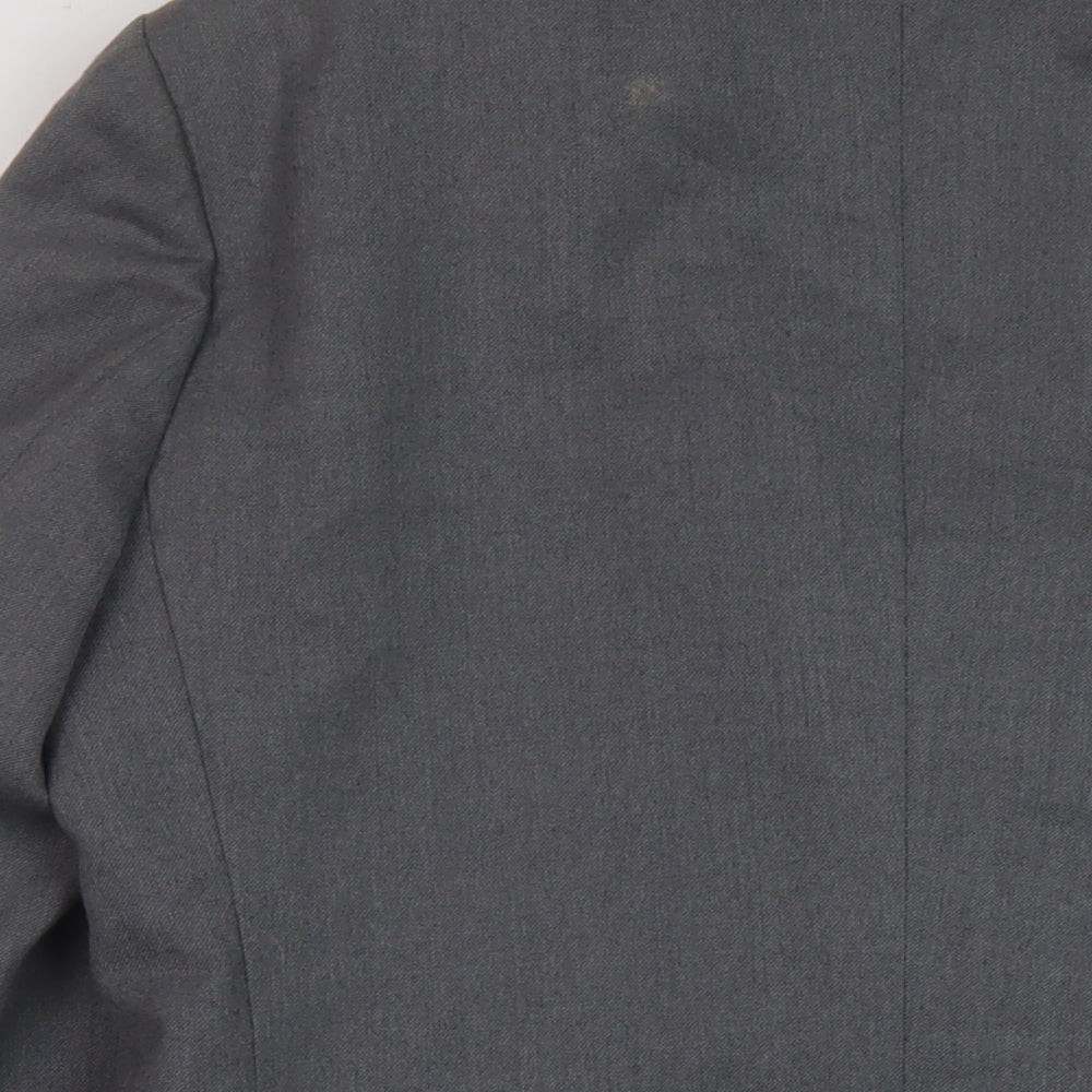 John Collier Mens Grey Wool Jacket Suit Size 40 Regular