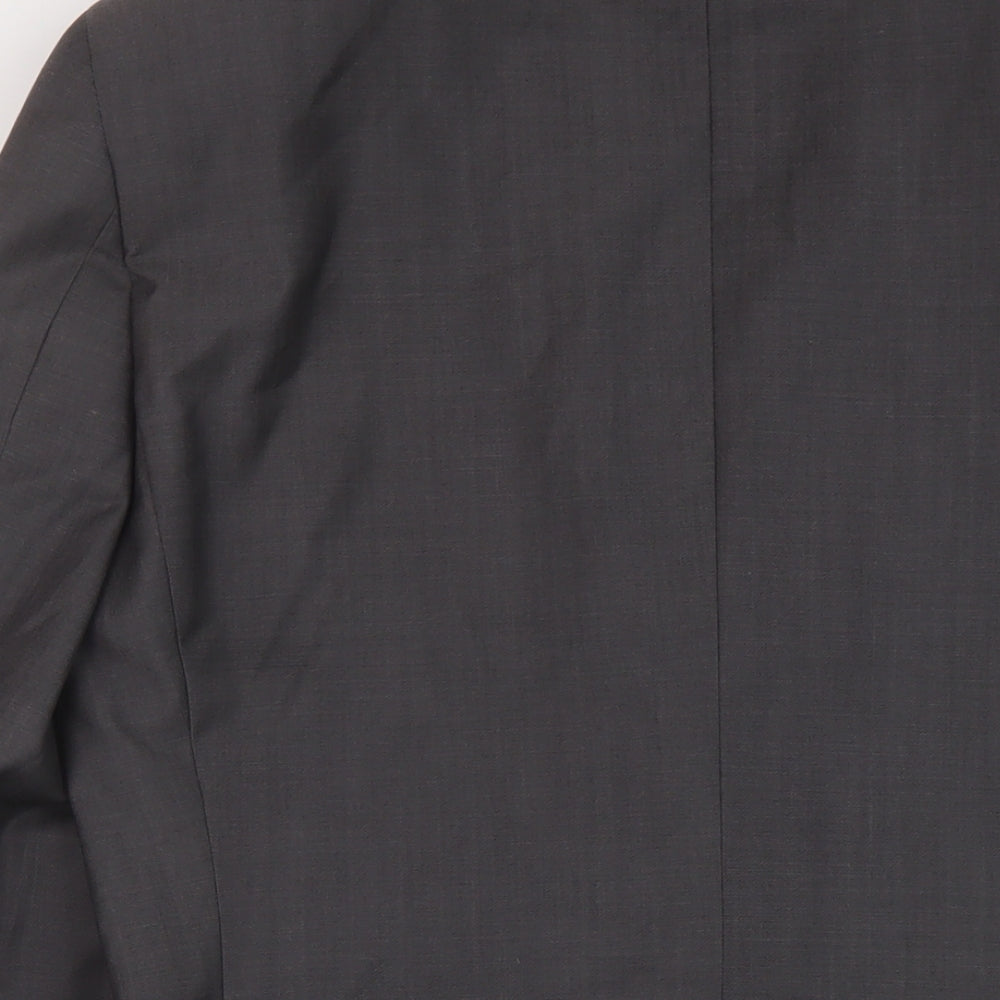 NEXT Mens Grey Wool Jacket Suit Jacket Size 40 Regular